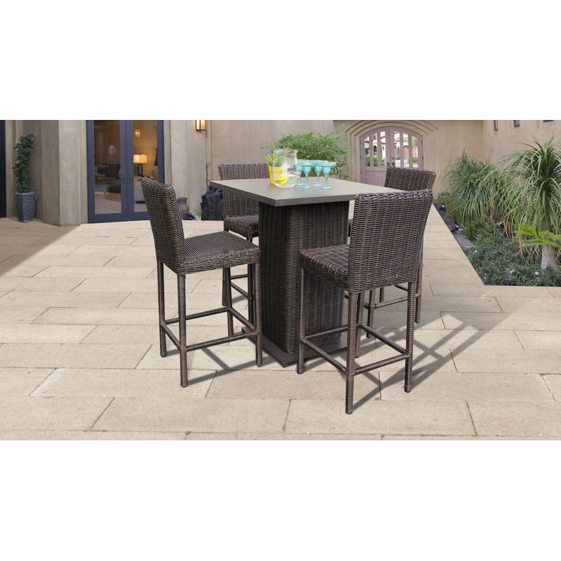 Fairfield 5 Piece Bar Height Dining Set & Reviews Birch Lane